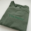 Embroidered You Matter Mama T-shirt