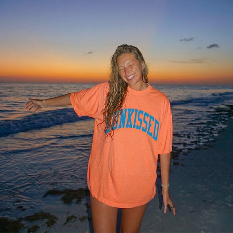 Neon Sunkissed Beach Summer T-shirt