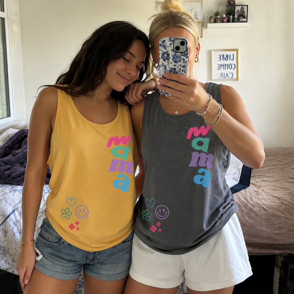 Mama Dopamine Doodles Tank Top