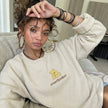 Embroidered Mama Bear Overthinking Sweatshirt