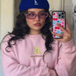 Embroidered Mama Bear Overthinking Sweatshirt