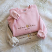 Embroidered Personalized Mama Bear Est Year Sweatshirt