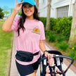 Embroidered Overstimulated Bear Mom T-shirt