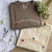 Embroidered Overstimulated Comfort Colors T-shirt