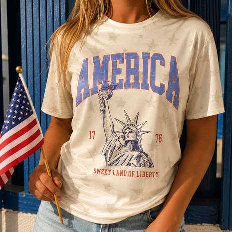 America Sweet Land of Liberty T-Shirt