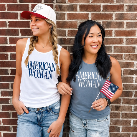 American Women Tank Top