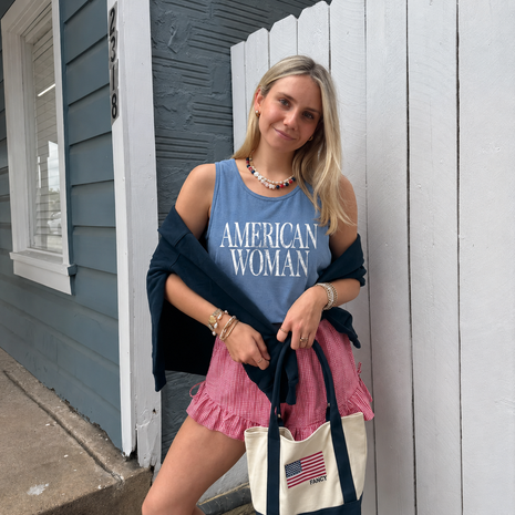 American Women Tank Top