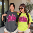 Hot Mama Cherry Flames Graphic T-shirt