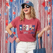 Red White and 250 Anniversary T-shirt