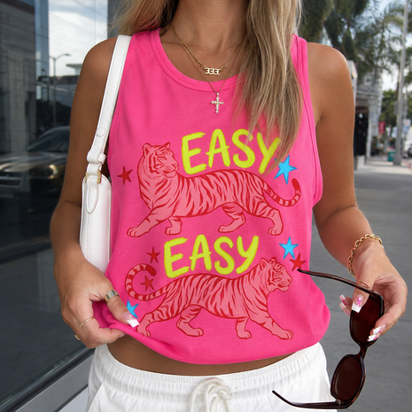 Easy Tiger Girly Tank Top