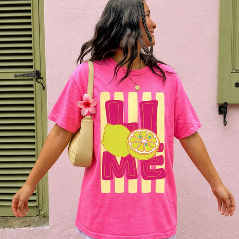 Neon Lime Graphic T-shirt