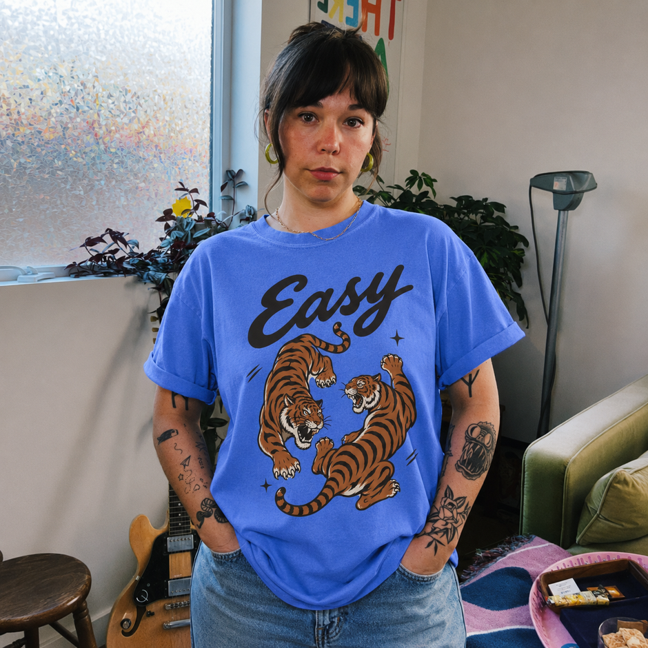 Easy Tiger Vintage Graphic T-Shirt