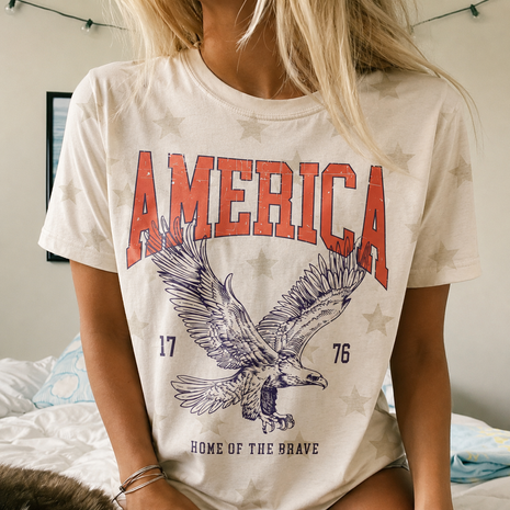 America Home of the Brave T-shirt
