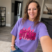 Hot Mama Cherry Flames Graphic T-shirt