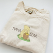 Embroidered Bear Honey Mama T-shirt