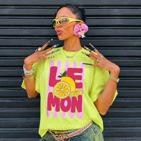 Summer Lemon Graphic T-shirt