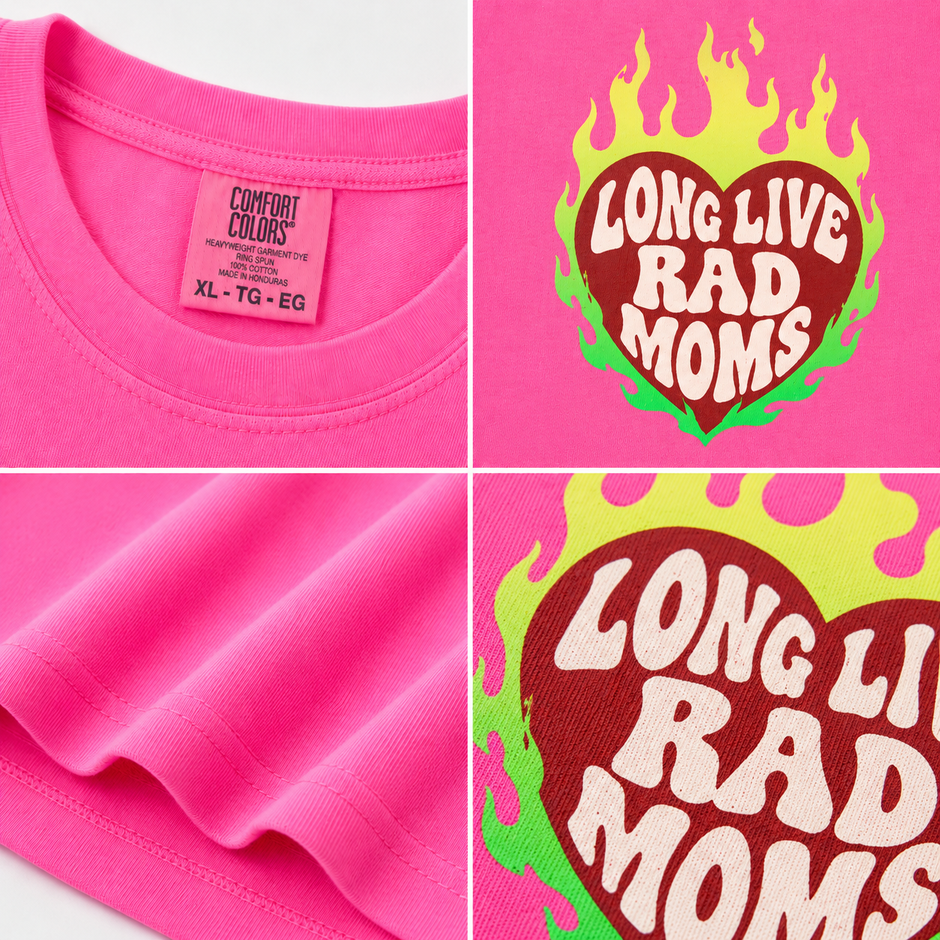 Long Live Rad Moms Trendy T-shirt