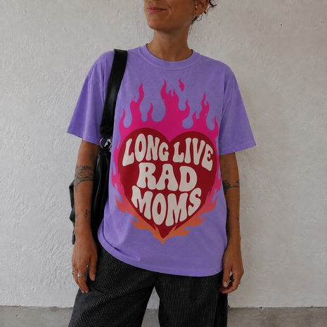 Long Live Rad Moms Trendy T-shirt