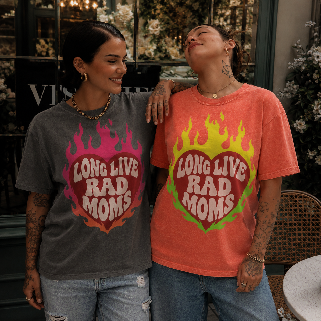 Long Live Rad Moms Trendy T-shirt