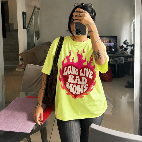 Long Live Rad Moms Trendy T-shirt