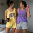 Boho Mama Flower Tank Top