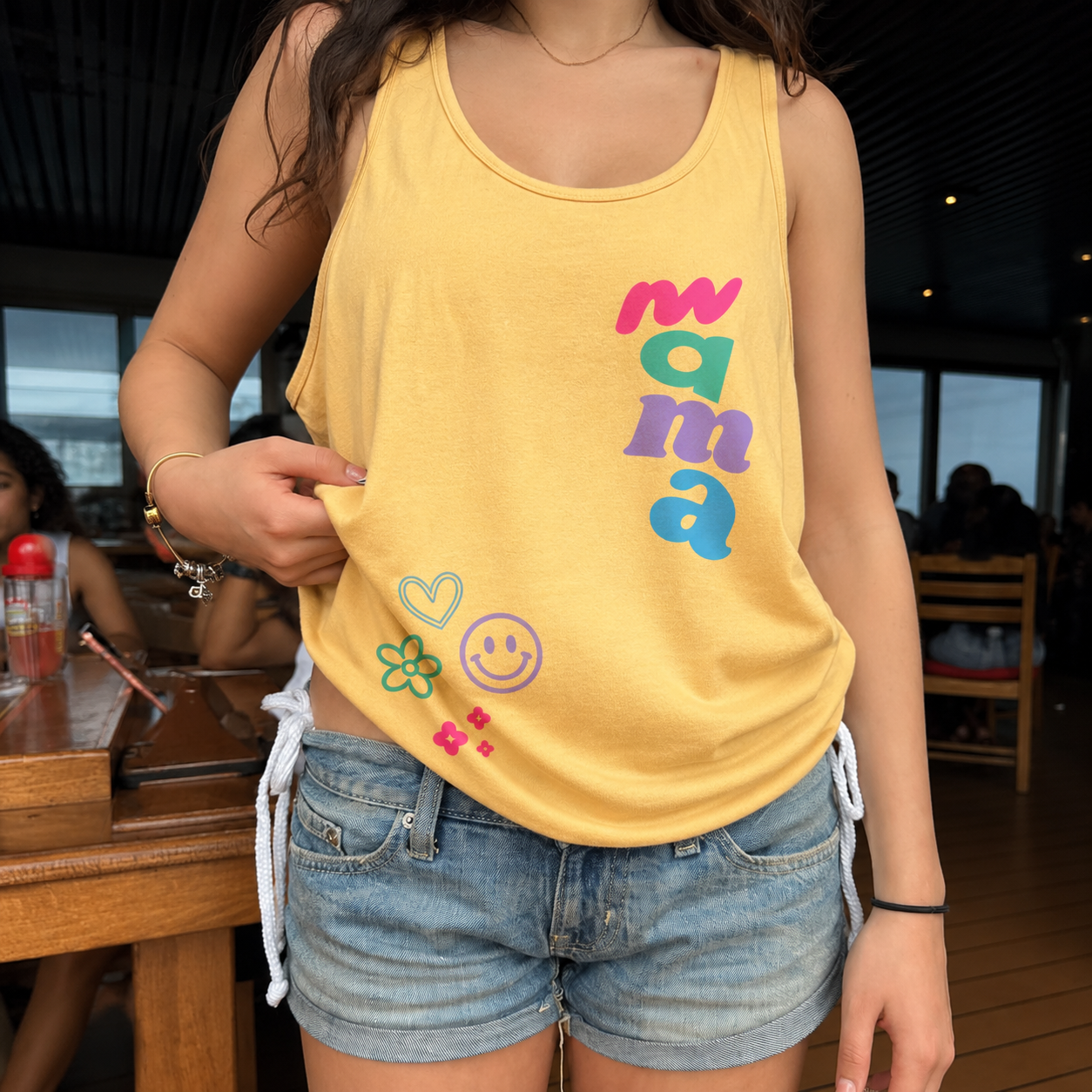 Mama Dopamine Doodles Tank Top