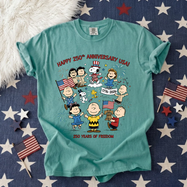Happy 250th Anniversary USA Vintage T-shirt